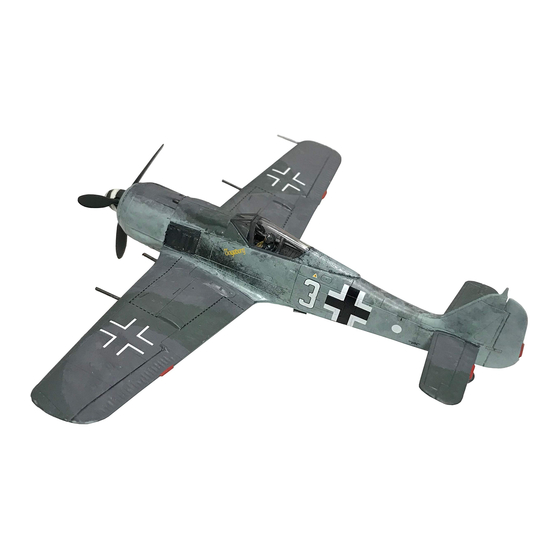AIRFIX Focke-Wulf Fwl 90A-8 Gift Set Assembly Instructions Manual