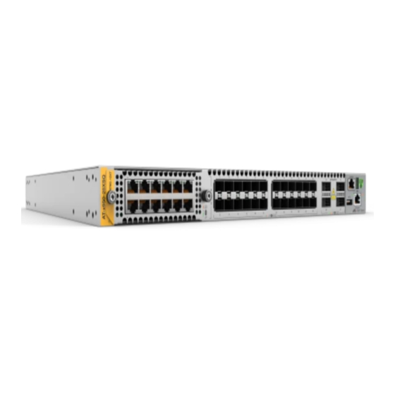 Allied Telesis x950 Series Installation Manual