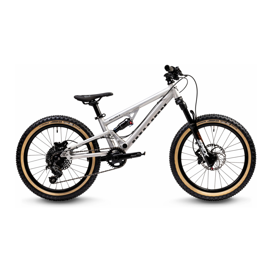 EARLY RIDER HELLION X20 User Manual