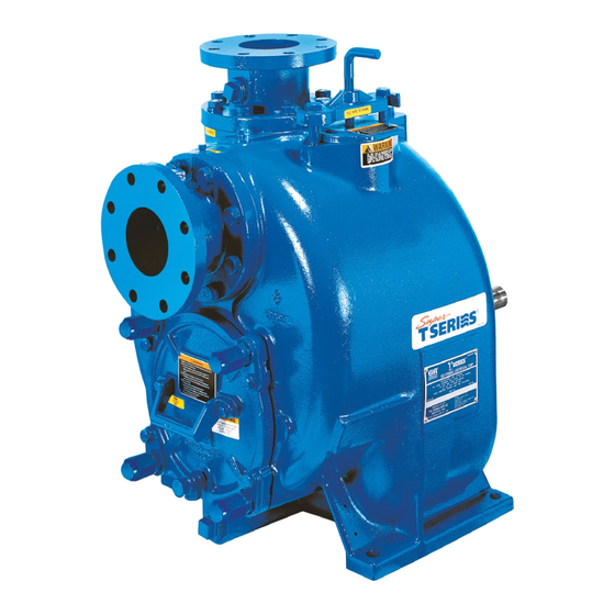 GORMAN-RUPP PUMPS Super T T4A60S-4LET2T FT4-ESP Series Installation, Operation, And Maintenance Manual With Parts List