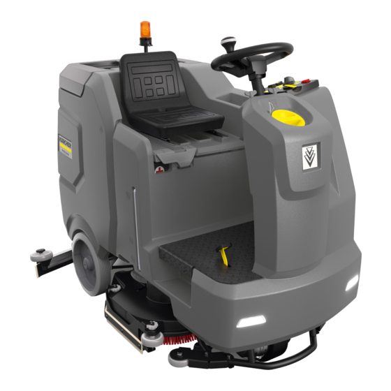 Kärcher BD 90 R Classic Bp Scrubber Drier Manuals