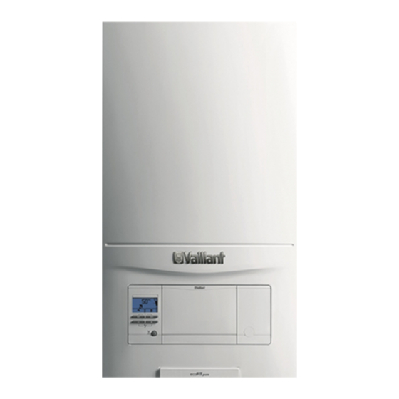 Vaillant ecoFIT pure 412 Installation And Maintenance Instructions Manual