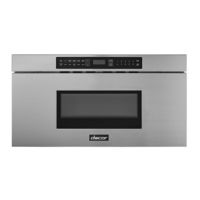 Dacor Modernist Microwave In-A-Drawer DMR30M977WS Installation Instructions Manual