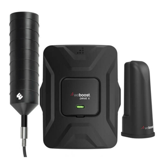 weBoost Drive X RV Installation Manual