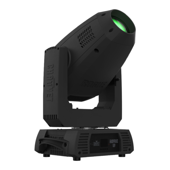 Chauvet Professional ROGUE R3E SPOT Quick Reference Manual