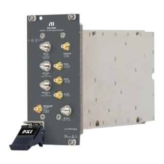 NI PXIe-5654 Manual