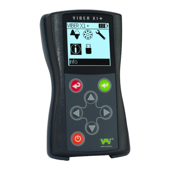 VMI VIBER X1+ Manuals