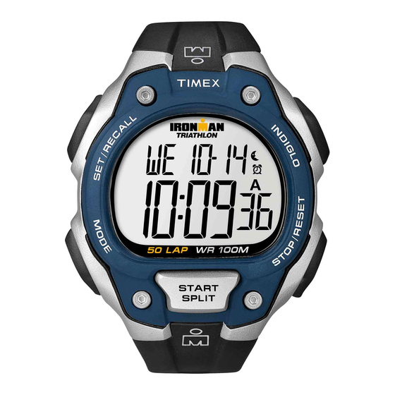 Timex W-209 Manual