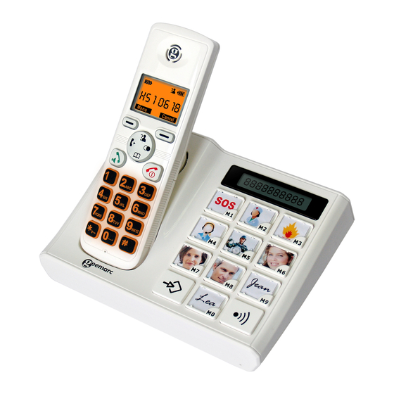 Geemarc PhotoDECT Cordless Telephone Manuals