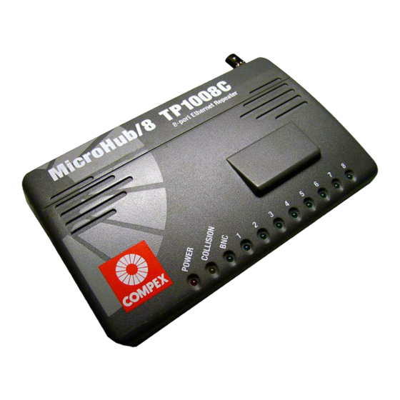Compex MicroHub /6 TP1006C Quick Install Manual