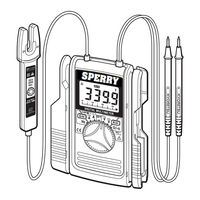 Sperry instrument DM-2000 Operating Instructions Manual