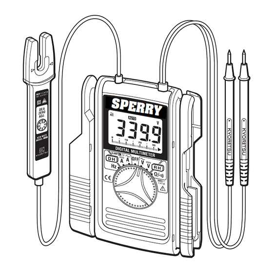 Sperry instrument DM-2000 Operating Instructions Manual