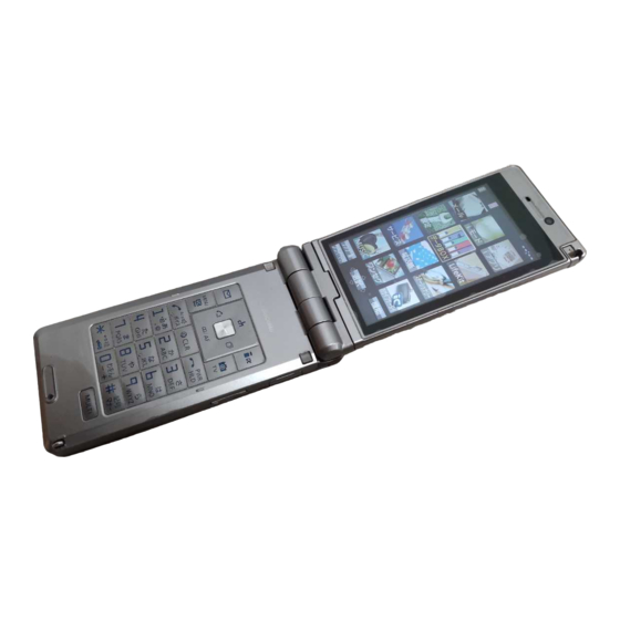 Ntt docomo FOMA P906i Manuals | ManualsLib