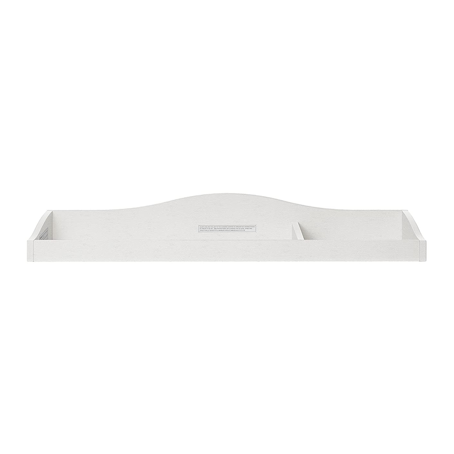 Evolur CHANGING TRAY Assembly Instructions Manual