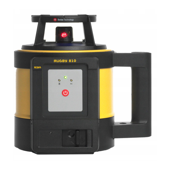Leica Geosystems Rugby 810 Manuals