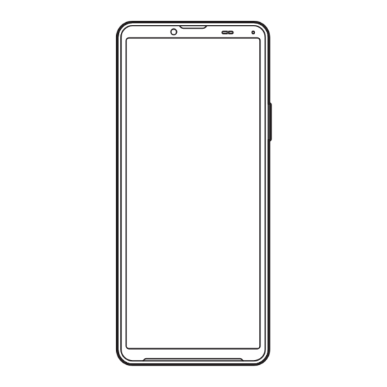 Docomo Xperia 10 IV Instruction Manual