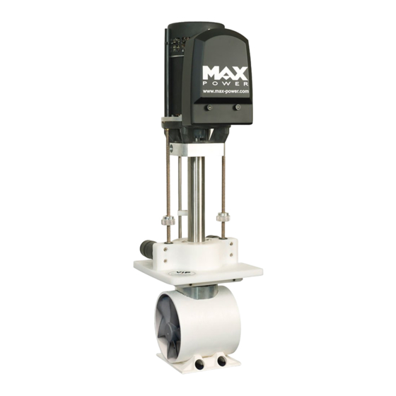 MAX power VIP 250 ELECTRIC 24V Installation Operation & Maintenance