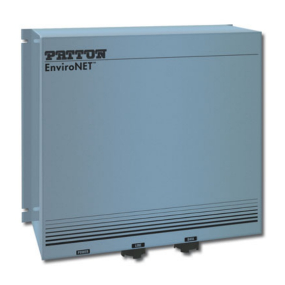 Patton electronics EnviroNET EHA2168 User Manual