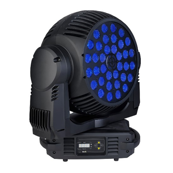 User Manuals: Martin MAC 401 Dual LED Wash Light