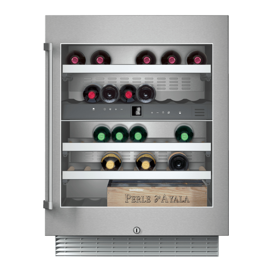 Gaggenau RW 404 Use & Care Manual