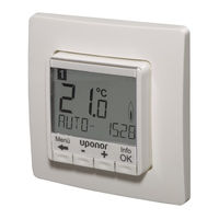 Uponor T-87IF User And Installation Manual
