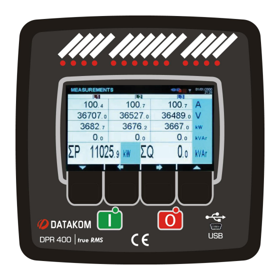 Datakom DPR-400 Manuals