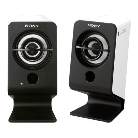 Sony SRS-A201 Manuals