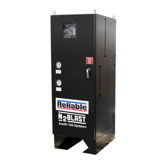 Reliable DDX N2-Blast PrePAk Instructions For Installation, Operation Care And Maintenance