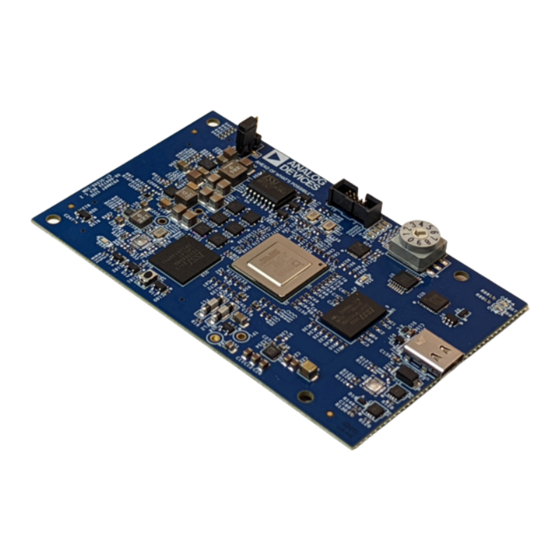 Analog Devices EV-SC598-SOM Manual