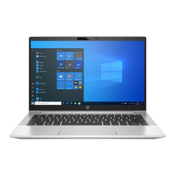 HP ProBook 430 G8 Product End-Of-Life Disassembly Instructions