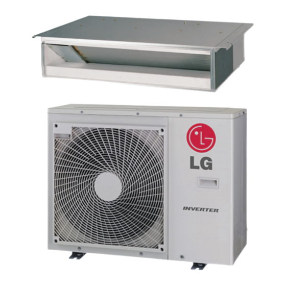 LG LD097HV4 Ducted Heat Pump Manuals