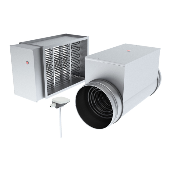 SystemAir TG-KH/PT1000 Installation Instruction