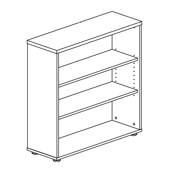 Rapidline Rapid Worker Bookcase Assembly Instructions