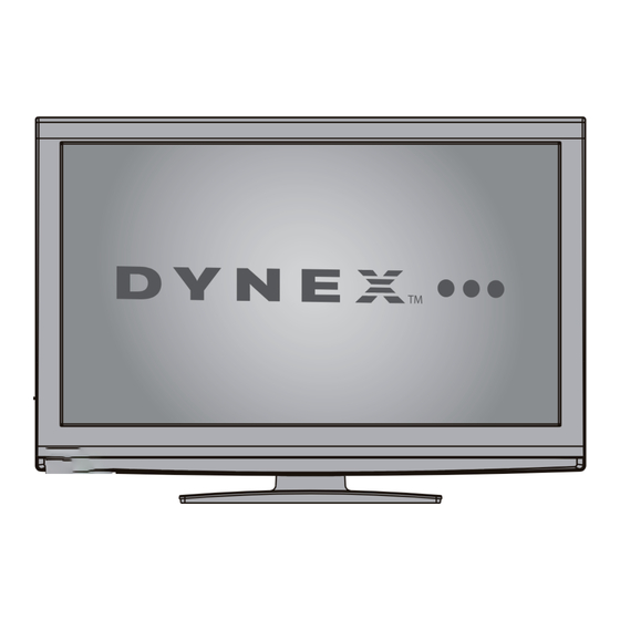 Dynex DX-L42-10A - 42" LCD TV Setup Manual