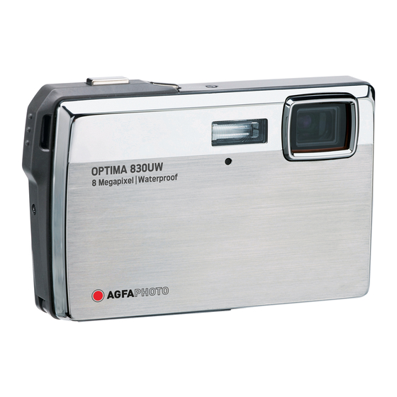 AgfaPhoto OPTIMA 830UW User Manual