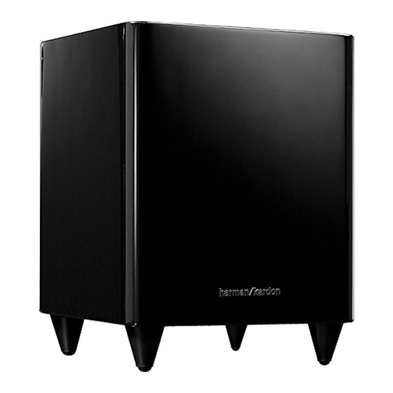 Harman Kardon HKTS-SUB Owner's Manual