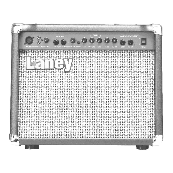 Laney LA30 User Manual