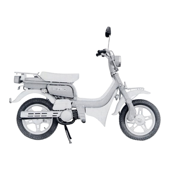 Suzuki FZ50 Servce And Troubleshooting Manualice Manual