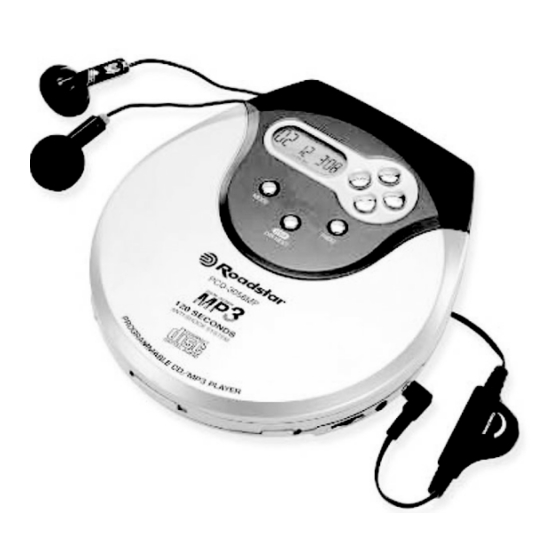 Roadstar PCD-3058 Service Manual