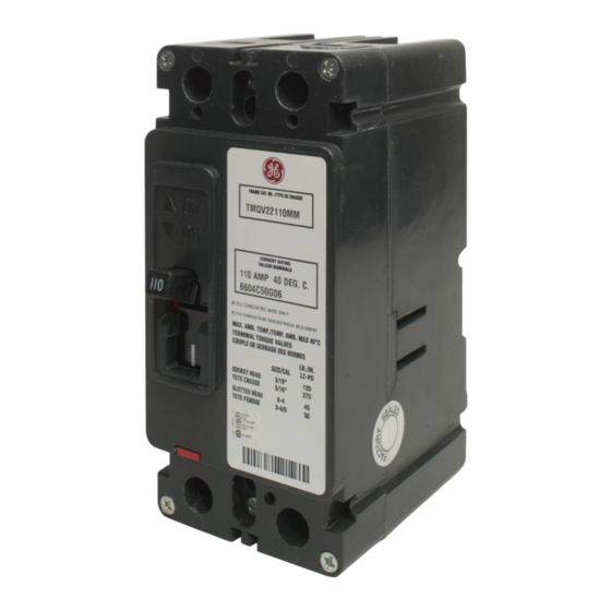GE TMQV Installation Instructions Manual