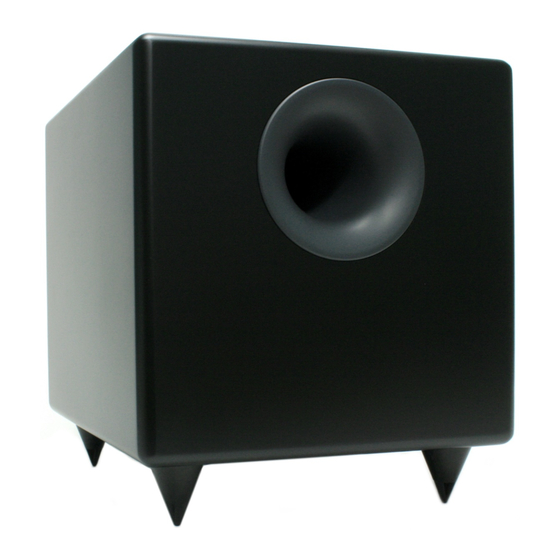 AudioEngine S8 Setup Manual