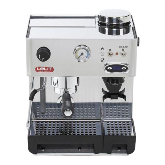 Lelit PL042TEMD Manual