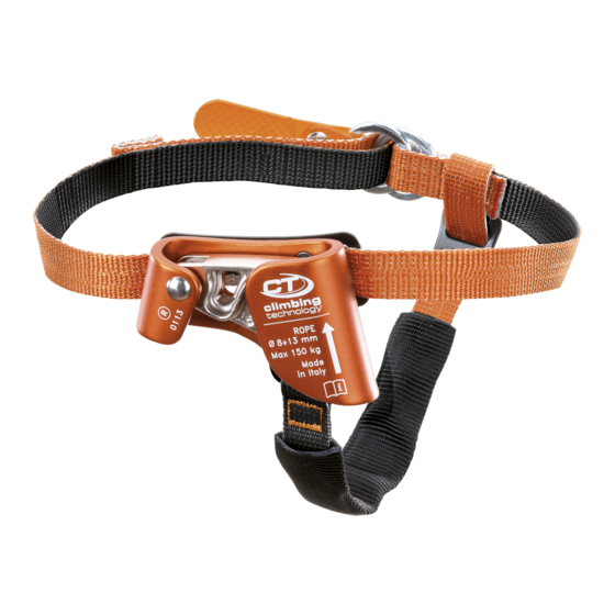 Climbing Technology Quick Step General Instructions Manual