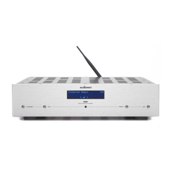 Audionet DNP User Manual