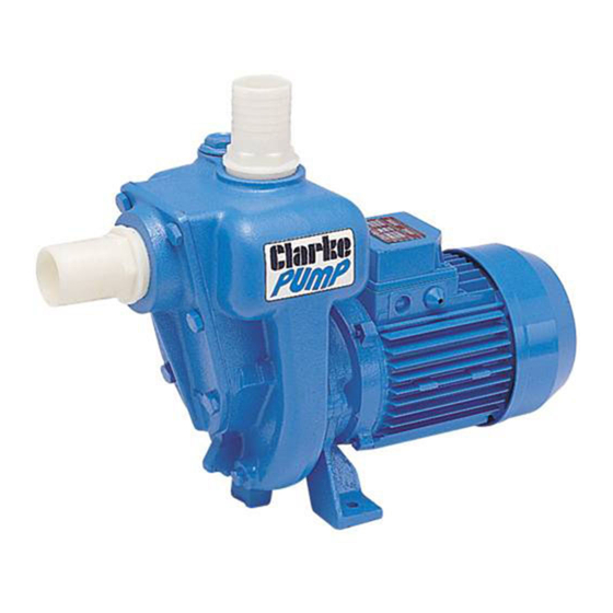 Clarke CPE20A1 Operation & Maintenance Instructions Manual