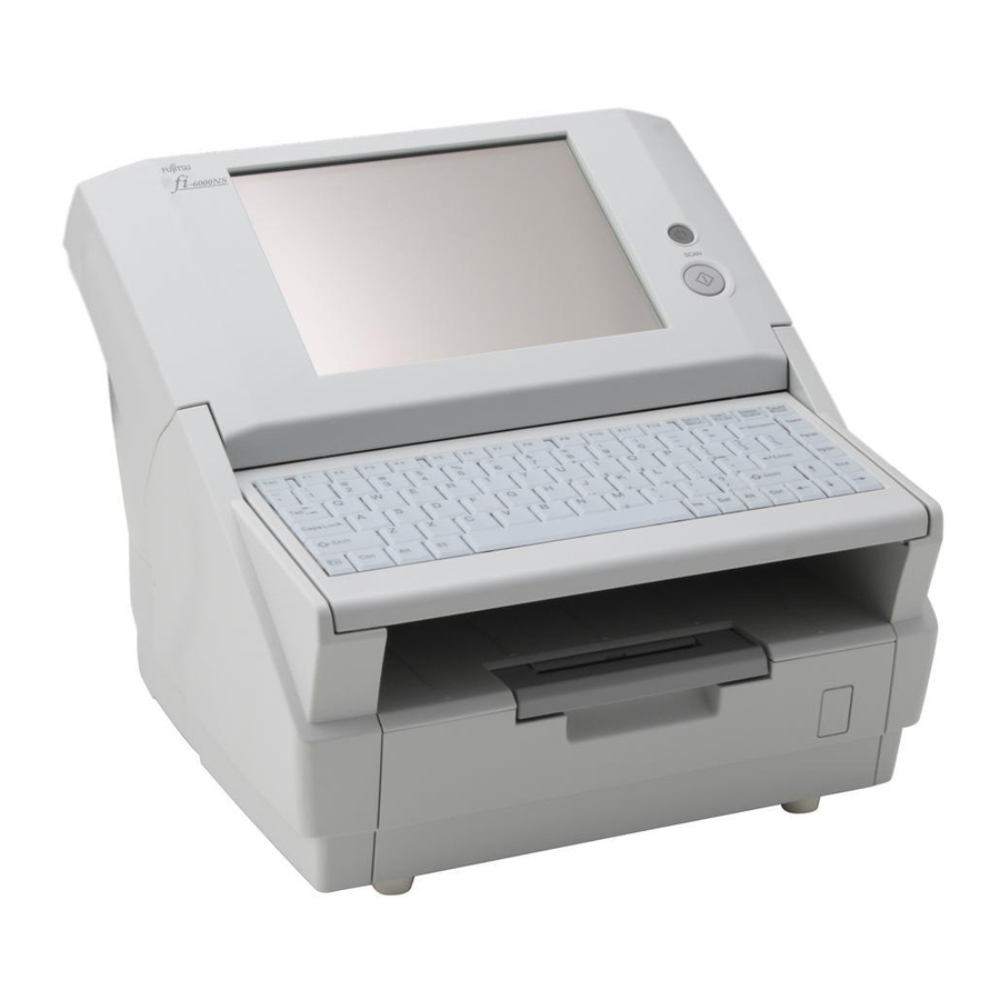 Fujitsu FI-6000NS Getting Started Manual