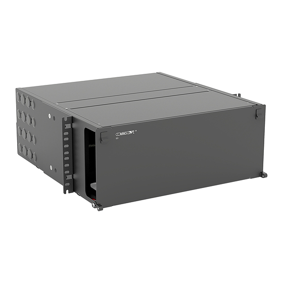 CommScope SD-4U-SPLICE PANEL Quick Start