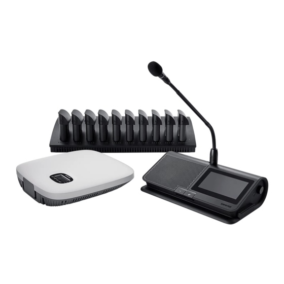 Shure MXCW Manual