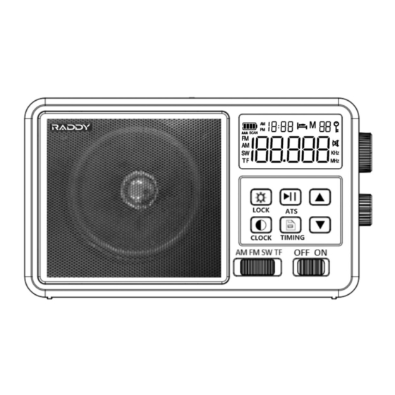Raddy RF206 User Manual