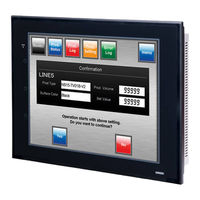 Omron NS10-TV Series Operation Manual